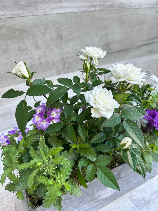 Seasonal Rustic Planter