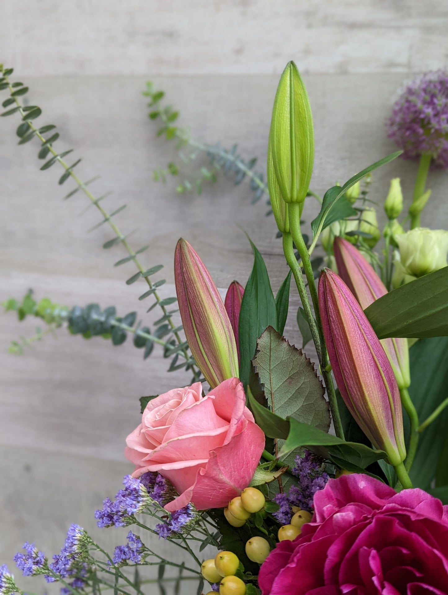 Vase Arrangement with or without Lilies