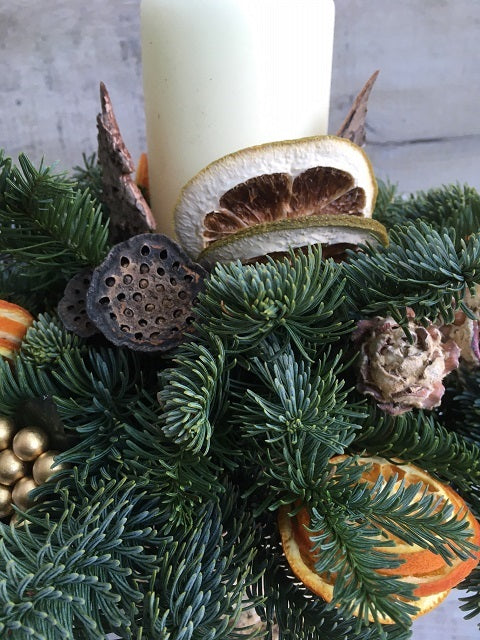 Fruit and Foliage Table Centre