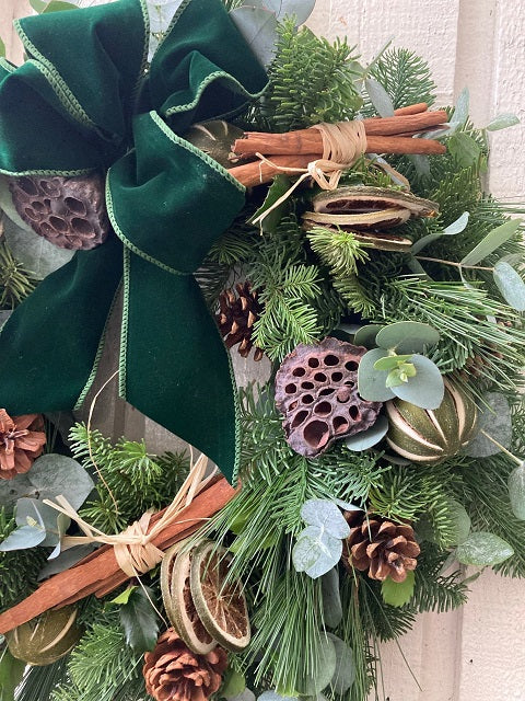 Forest Door Wreath